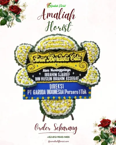 Papan Bunga Duka di Gegerbitung